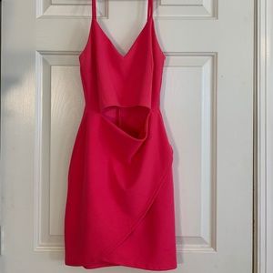 Pink Cut Out Dress